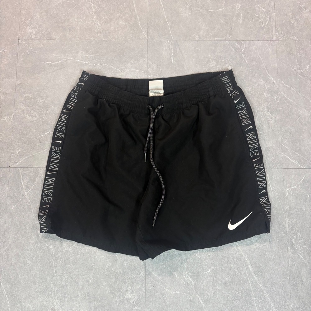 Black Nike nylon shorts
